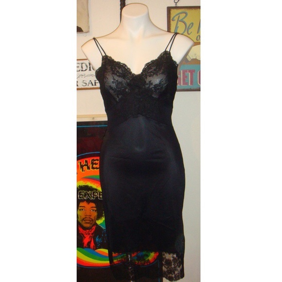 Dresses & Skirts - Vintage Lace Slip Dress
